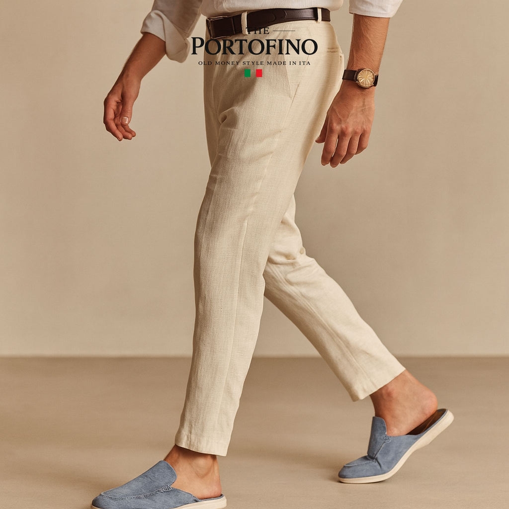 Powder Blue Suede Mule, worn