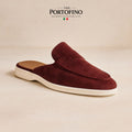 Bordeaux Suede Mule