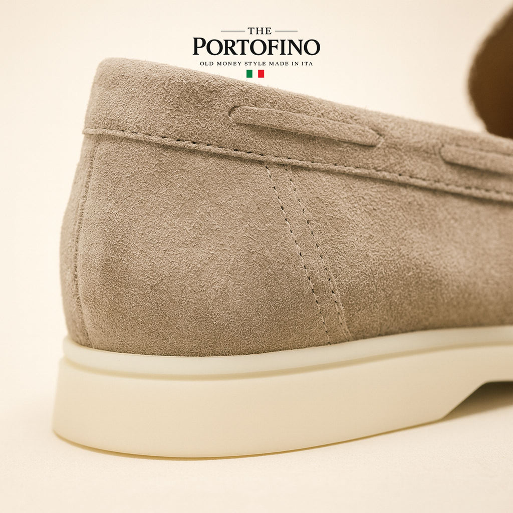 Taupe Riviera Loafer, detail