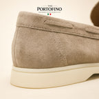 Taupe Riviera Loafer, detail