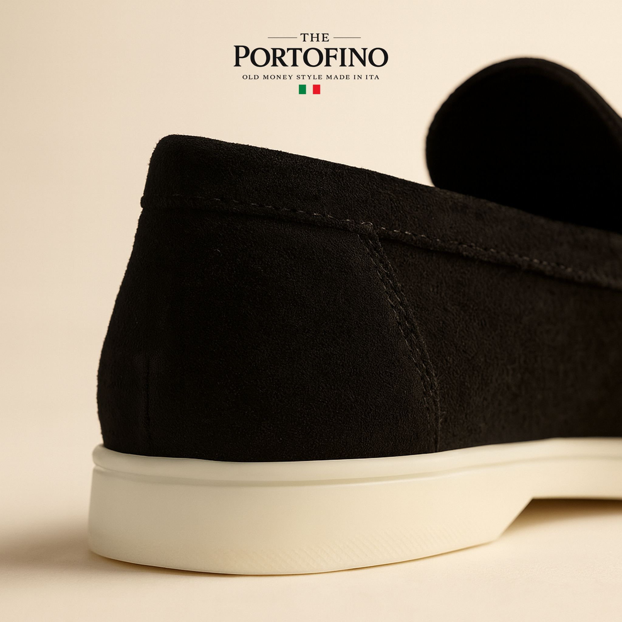 Black Riviera Loafer, detail