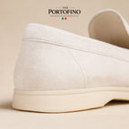 White Riviera Loafer, detail