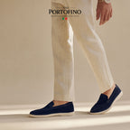 Navy Riviera Loafer, worn