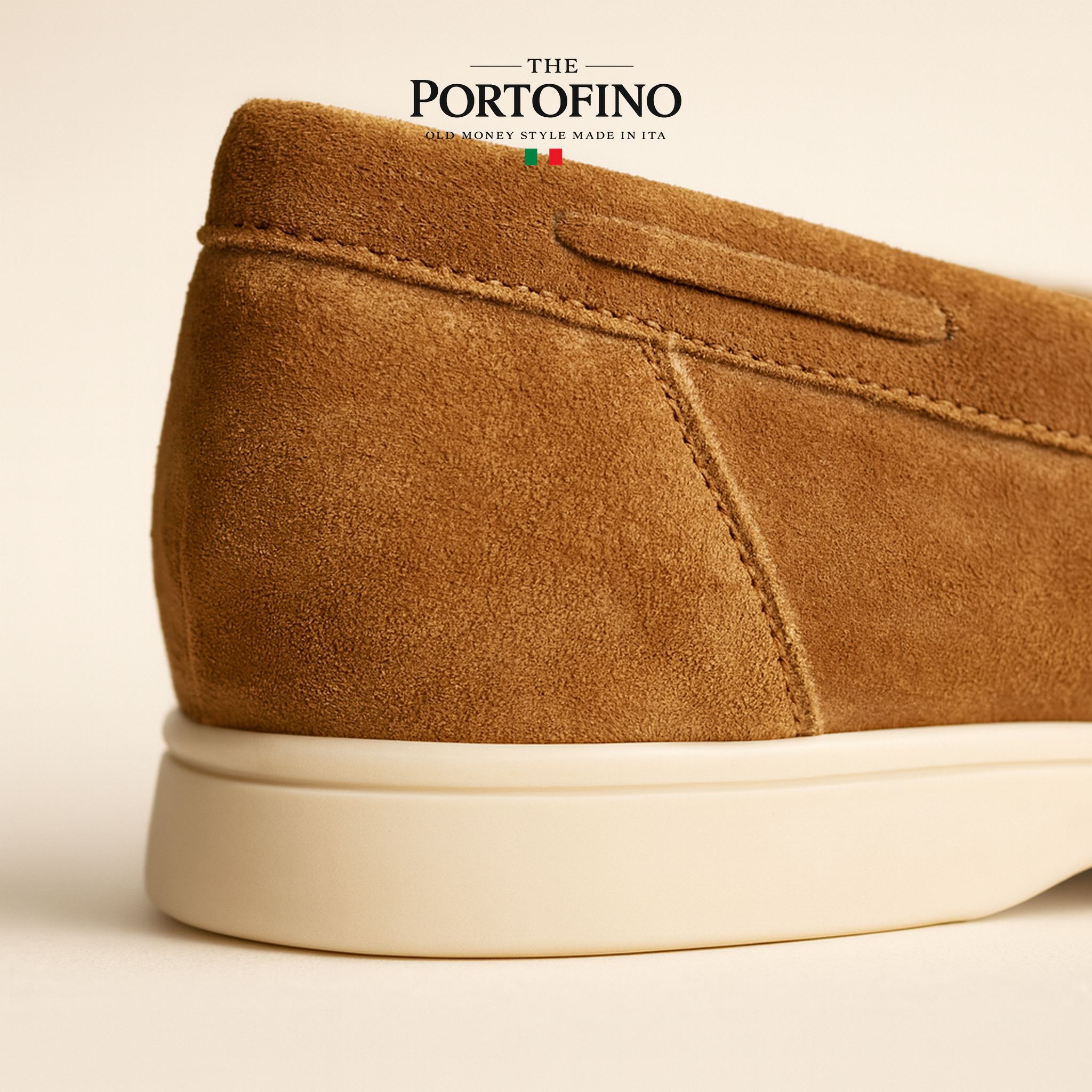 Cognac Riviera Loafer, detail