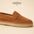 Cognac Espadrille Loafer