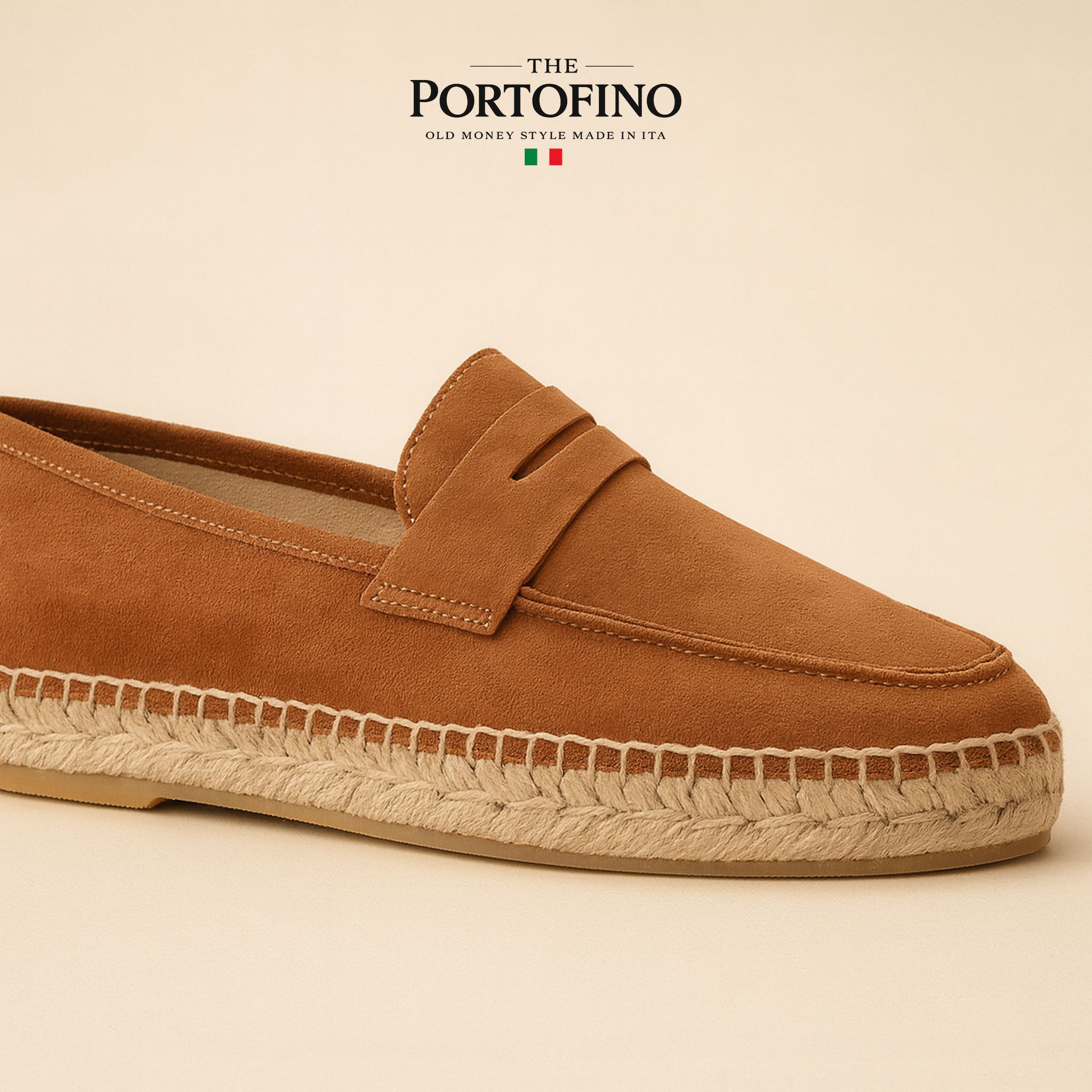 Cognac Espadrille Loafer