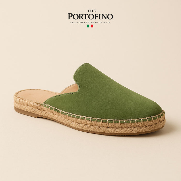 Olive Espadrille Mule