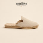 Stone Espadrille Mule