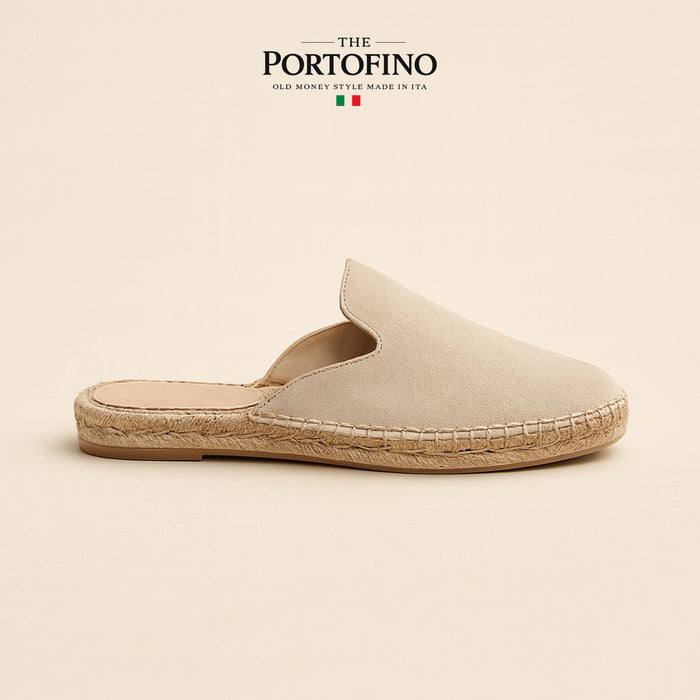 Stone Espadrille Mule