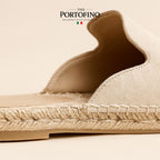 Stone Espadrille Mule, detail