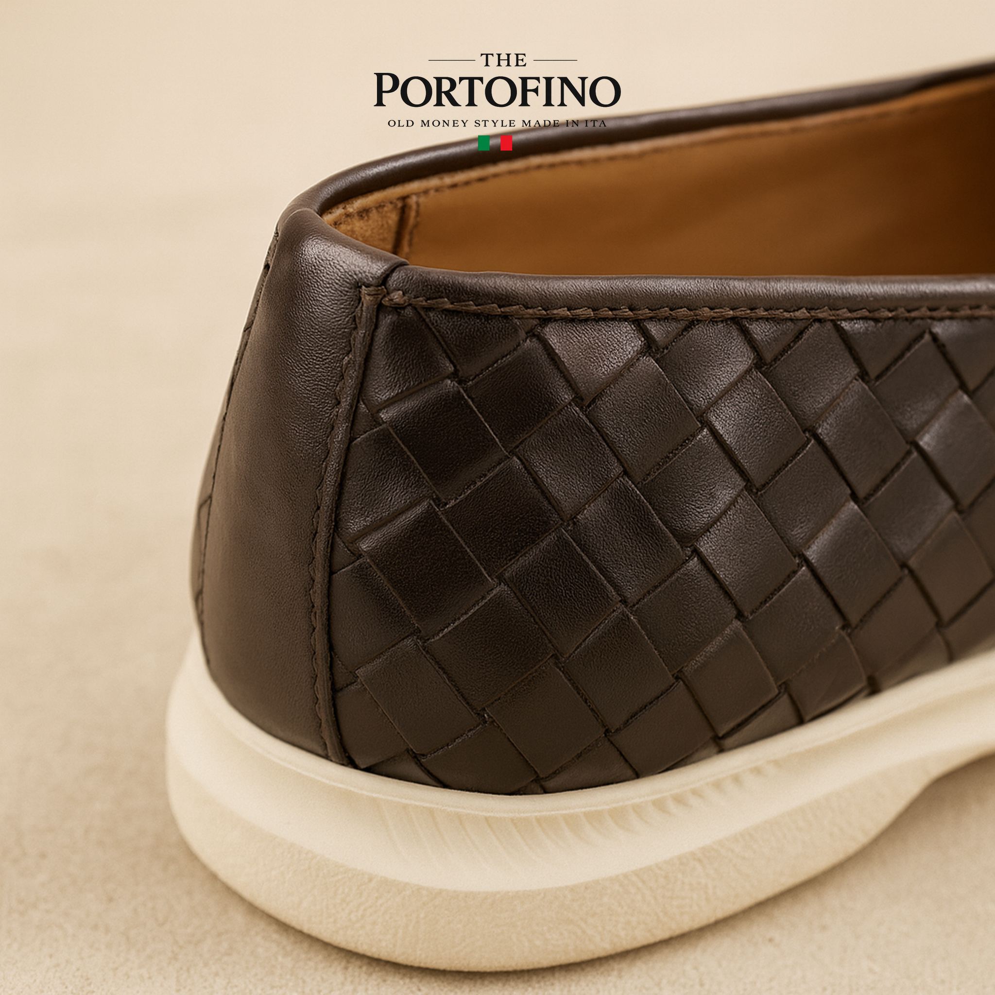 Espresso Woven Loafer, detail