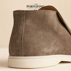 Taupe Riviera Boot, detail