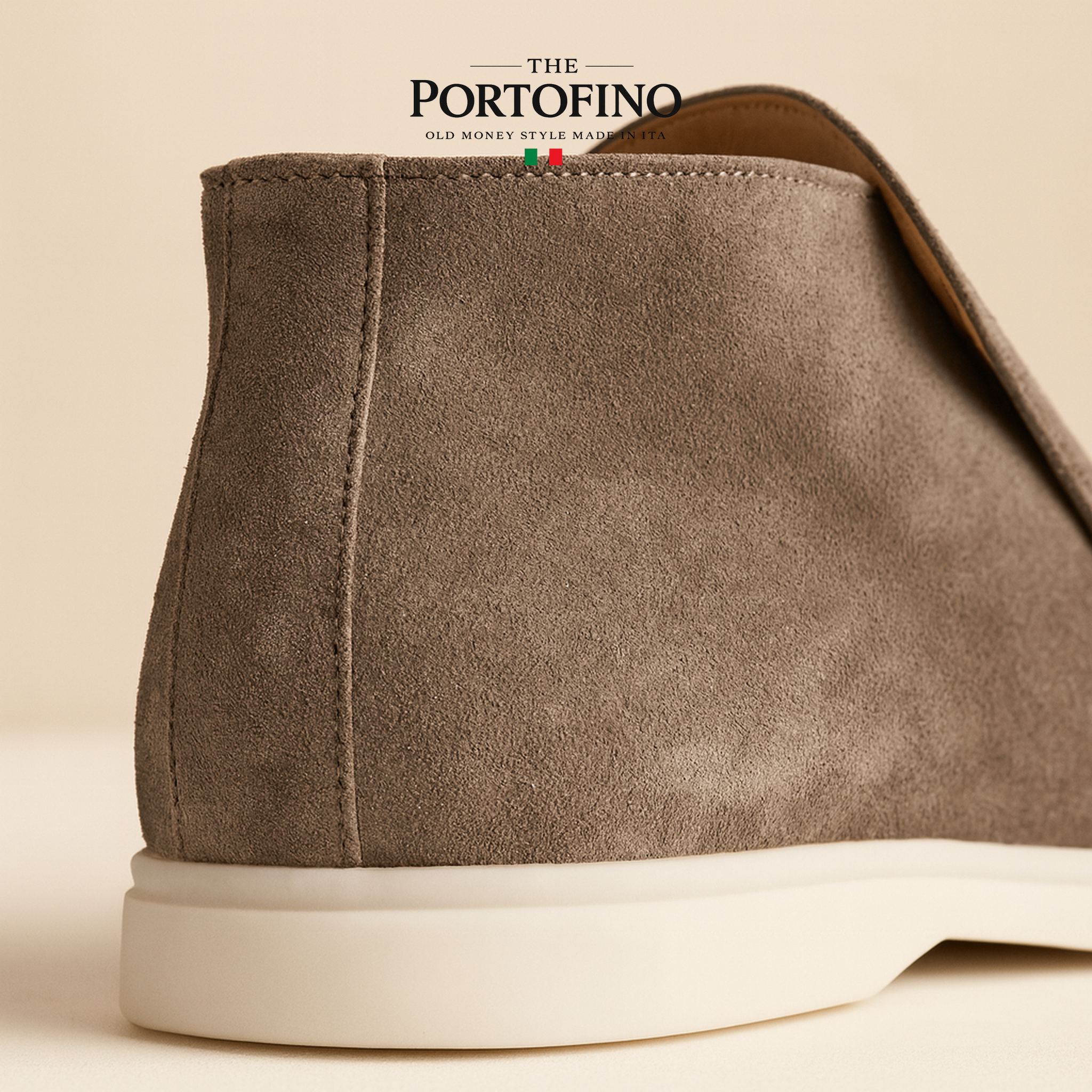 Taupe Riviera Boot, detail