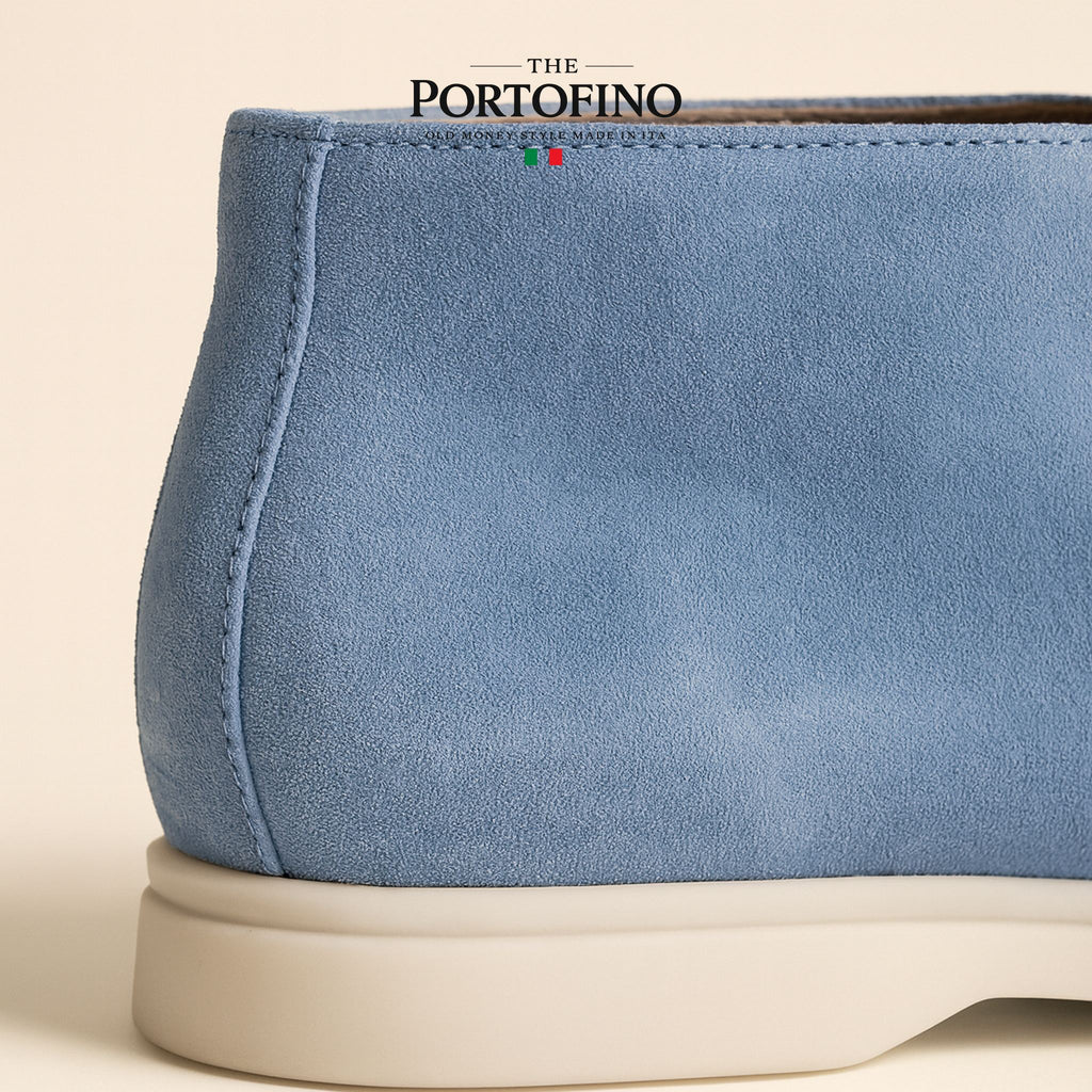 Sky Blue Riviera Boot, detail