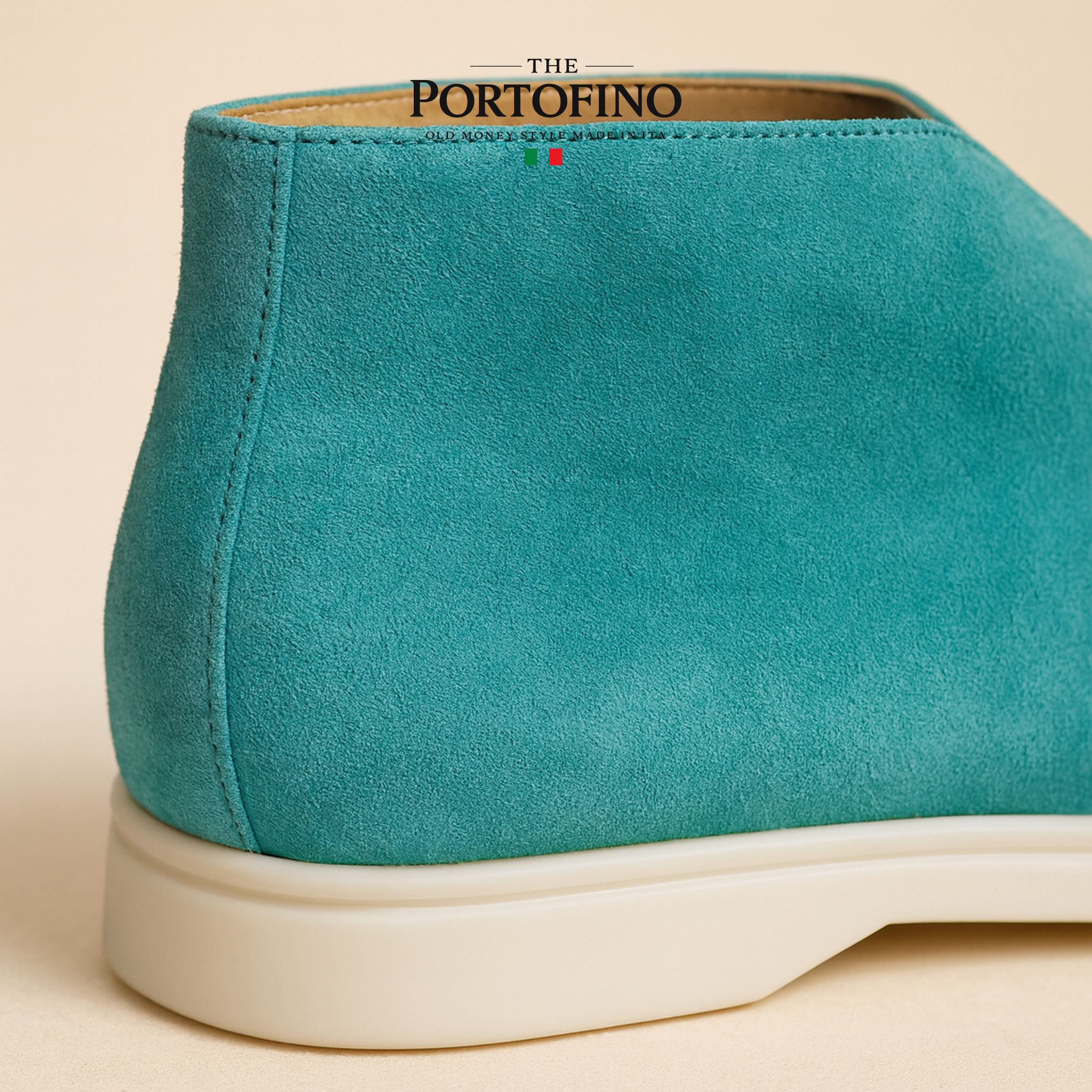 Turquoise Riviera Boot, detail