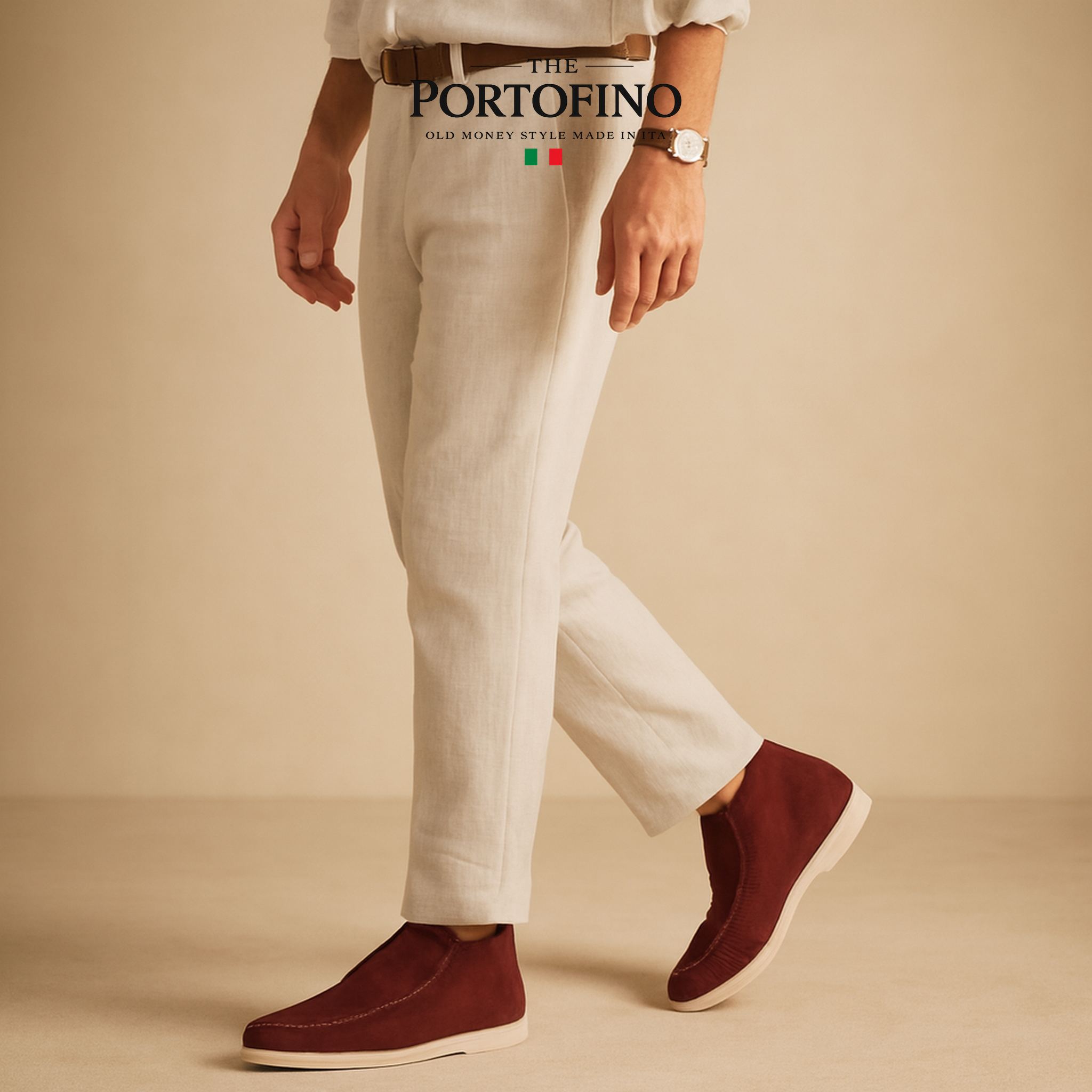 Bordeaux Riviera Boot, worn