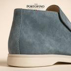 Slate Blue Riviera Boot, detail